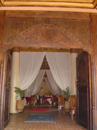La Perle du Sud Hotel Ouarzazate Riad Ouarzazate :  Restaurant